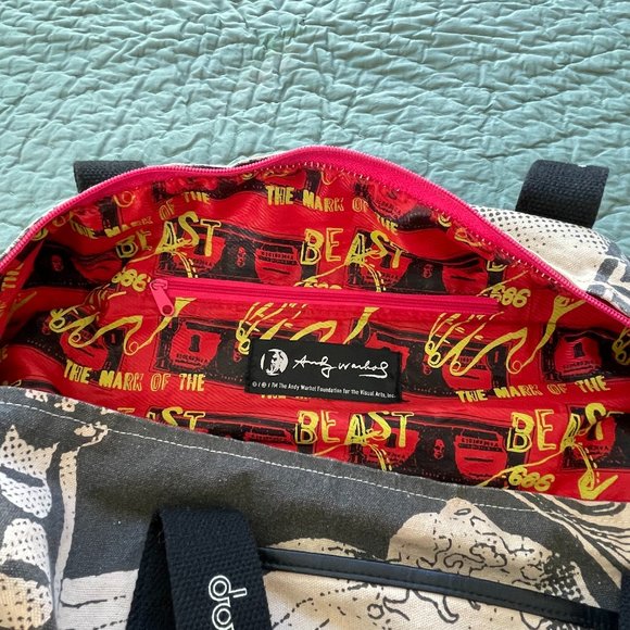 Andy Warhol Dollar Duffel Bag - Picture 6 of 6